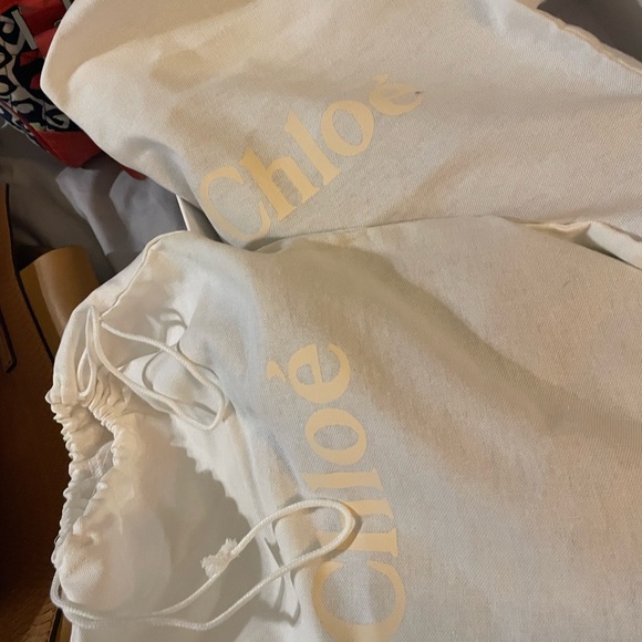 NWT Chloe Red Lace Up Boots - Picture 4 of 9